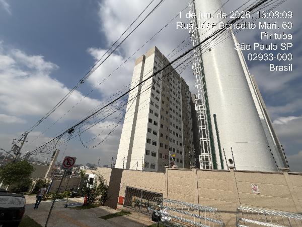 Apartamento em São Paulo, Vila Palmeiras, Avenida Jose Benedito Mari, N. 30, Apto 112, 1 Pav Bl 1 Subcond 1 His-1, SP. Área: 31.42m2