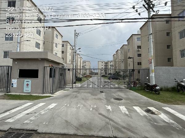 Apartamento em Rio de Janeiro, Santa Cruz, Estrada De Santa Eugenia, N. 3000, Apto 105, Bl 01, Lt 03, Pal 49396, RJ. Área: 40.54m2