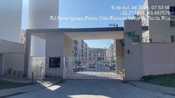 Apartamento em Nova Iguaçu, Ponto Chic, Estrada Velha De Santa Rita, N. 1052, Apto 202, Bl 14 Lt 6a3, RJ. Área: 42.61m2
