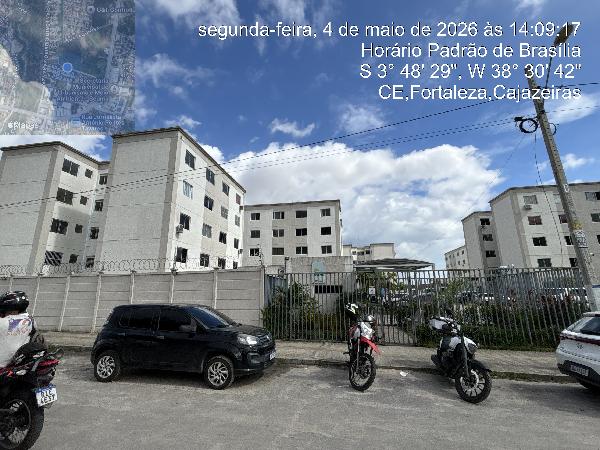 Apartamento em Fortaleza, Cajazeiras, Rua Dos Solares, N. 255, Apto 003, Bl 20 Lt 02 Qd 02, CE. Área: 44.28m2