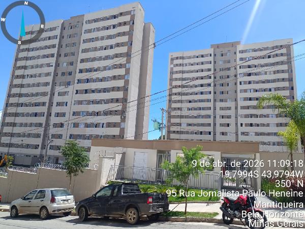 Apartamento em Belo Horizonte, Mantiqueira, Rua Jornalista Paulo Heneine, N. 95, Apto 1205, Bl 01 Vg 64, MG. Área: 43.26m2