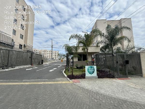 Apartamento em Rio de Janeiro, Santa Cruz, Rua Macapa, N. 273, Apto 301, Bl 03, RJ. Área: 41.28m2 Apartamento em Rio de Janeiro, Santa Cruz, Rua Macapa, N. 273, Apto 301, Bl 03, RJ. Área: 41.28m2