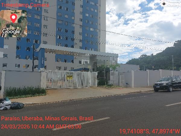 Apartamento em Uberaba, Paraiso, Avenida Odair Rodrigues Vilela, N. 102, Apto 608, Tr I Vg 150, MG. Área: 45.18m2