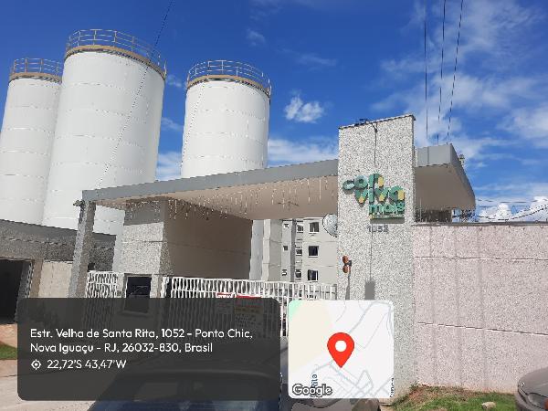 Apartamento em Nova Iguaçu, Ponto Chic, Estrada Velha De Santa Rita, N. 1052, Apto 103, Bl 15, RJ. Área: 43.68m2