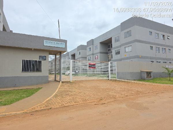 Apartamento em Cidade Ocidental, Mansoes Recreio Mossoro, Quadra 3, N. Sn, Apto 812, Lt 20 Bl 08 Pav 01 Rua Osvaldo Cruz, GO. Área: 43.04m2
