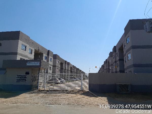 Apartamento em Cidade Ocidental, Mansoes Recreio Mossoro, Quadra 3, N. Sn, Apto 110, Lt 20, Bl 01, 2º Pav, R Osvaldo Cruz, GO. Área: 43.04m2