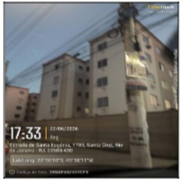 Apartamento em Rio de Janeiro, Santa Cruz, Estrada De Santa Eugenia, N. 3000, Apto 505, Bl 8, RJ. Área: 40.54m2