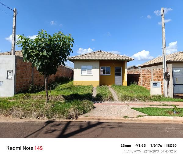 Casa em Dourados, Esplanada, Rua Garrincha, N. 2295, Qd14 Lt27, MS. Área: 47.08m2