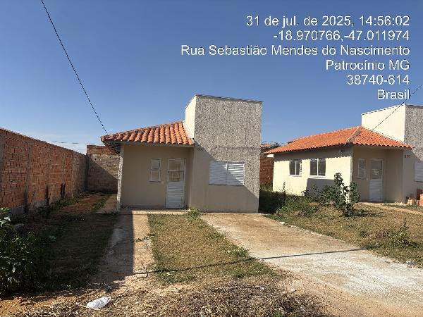 Casa em Patrocínio, Padre Pio, Rua Helena Maria De Jesus, N. 563, Lt 36 Qd 58 Setor 48, MG. Área: 49.76m2