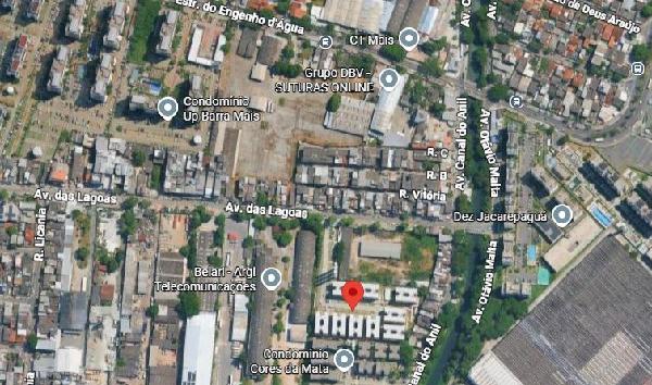 Apartamento em Rio de Janeiro, Gardenia Azul, Avenida Das Lagoas, N. 135, Apto 307, Bl 5, RJ. Área: 40m2
