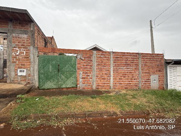 Casa em Luís Antônio, Jardim Cambui, Rua Mara Eduarda Furlan, N. 35, Lote 18, Quadra 20, His, SP. Área: 45.63m2