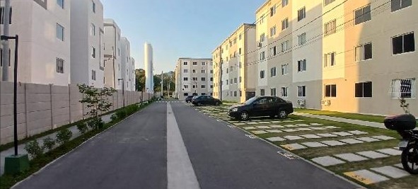 Apartamento em Rio de Janeiro, Campo Grande, Avenida Canal, N. 1000, Apto 501, Bl 02, RJ. Área: 40.54m2