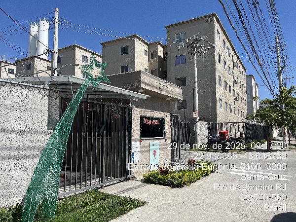 Apartamento em Rio de Janeiro, Santa Cruz, Estrada De Santa Eugenia, N. 3000, Apto 308, Bl 11, RJ. Área: 40.54m2