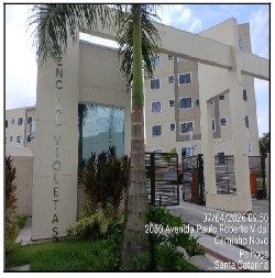 Apartamento em Palhoça, Bela Vista, Avenida Paulo Roberto Vidal, N. 2050, Apto 101, Bl 22, SC. Área: 43.8m2