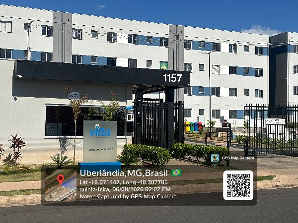 Apartamento em Uberlândia, Res Pequis, Rua Do Tapiti, N. 1157, Apto 11, Bl D Torre 02, MG. Área: 48.49m2
