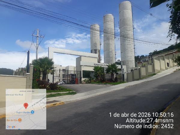 Apartamento em Biguaçu, Jardim Janaina, Rua Humberto Cesar De Moraes, N. 65, Apto 404, Pav 04 Bl 26, SC. Área: 46.67m2