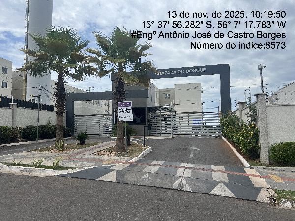 Apartamento em Várzea Grande, Ponte Nova, Rua Hungria, N. 271, Apto 303, Bl 01 3º Pavimento, MT. Área: 39.95m2
