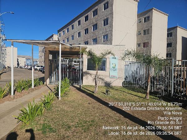 Apartamento em Porto Alegre, Vila Nova, Estrada Cristiano Kraemer, N. 2021, Apto 501, Bl 03, RS. Área: 41.19m2