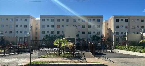 Apartamento em Bauru, Jardim Country Club, Rua Augusto Paulo Lima, N. 1-166, Apto 502, Bl 06, SP. Área: 39.3m2