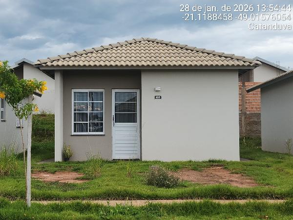 Casa em Catanduva, Residencial Nova Catanduva Iii, Rua Da Justica, N. 855, Lt 4 Qd 23, SP. Área: 43.85m2