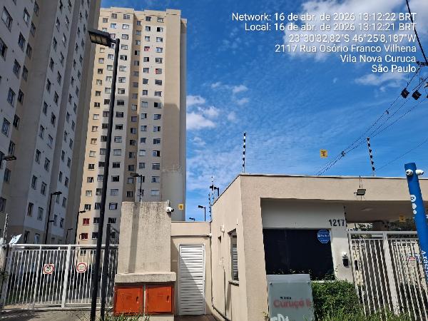 Apartamento em São Paulo, Vila Nova Curuca, Rua Osorio Franco Vilhena, N. 1217, Apto 1304, Torre A His, SP. Área: 32.55m2