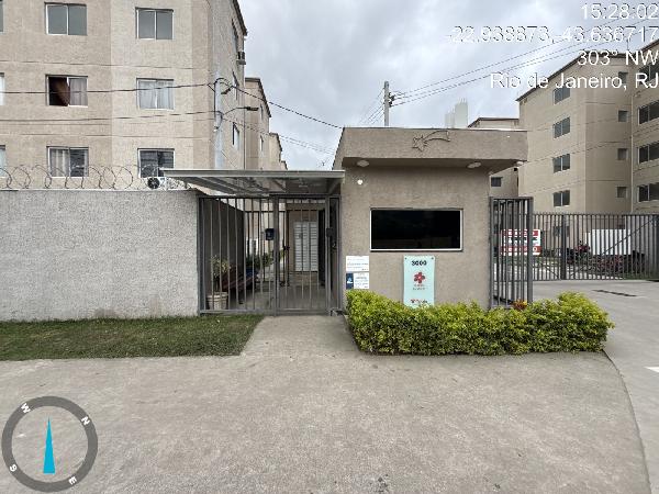 Apartamento em Rio de Janeiro, Santa Cruz, Estrada Santa Eugenia, N. 3000, Apto 401, Bl 06, RJ. Área: 40.54m2