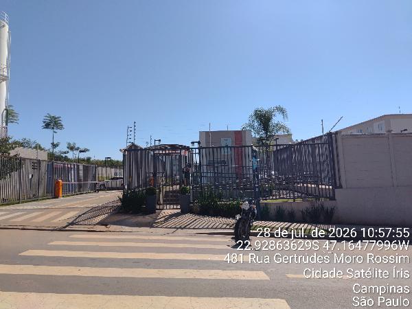 Apartamento em Campinas, Jardim Rossin, Rua Gertrudes Moro Rossin, N. 397, Apto 03, Tr 14 Terreo, SP. Área: 39.12m2