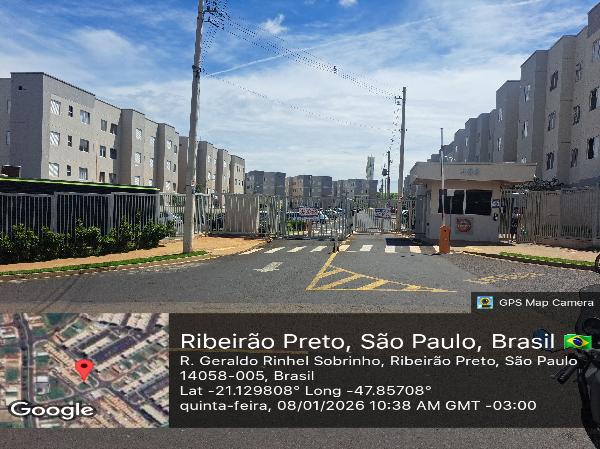Apartamento em Ribeirão Preto, Reserva Macauba, Rua Geraldo Rinhel Sobrinho, N. 400, Apto 208, Bl 03, SP. Área: 43.3m2