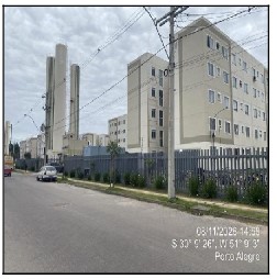 Apartamento em Porto Alegre, Restinga, Rua Sete Mil E Oito, N. 300, Apto 501, Bl 19, RS. Área: 40.82m2
