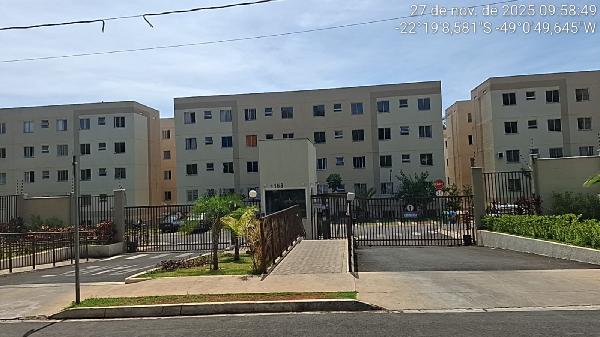 Apartamento em Bauru, Jardim Country Club, Rua Augusto Paulo Lima, N. 1-166, Apto 301, Pav 03 Bl 06 Vg 116, SP. Área: 39.3m2