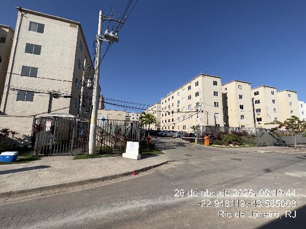 Apartamento em Rio de Janeiro, Freguesia  Guaratiba, Rua Projetada 2 Paa 12622, N. 285, Apto 103, Bl 08 Lt 06 Pal 49516, RJ. Área: 40.54m2