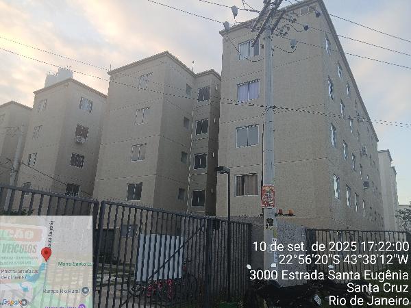 Apartamento em Rio de Janeiro, Santa Cruz, Estrada De Santa Eugenia, N. 3000, Apto 406, Bl 06, RJ. Área: 40.54m2