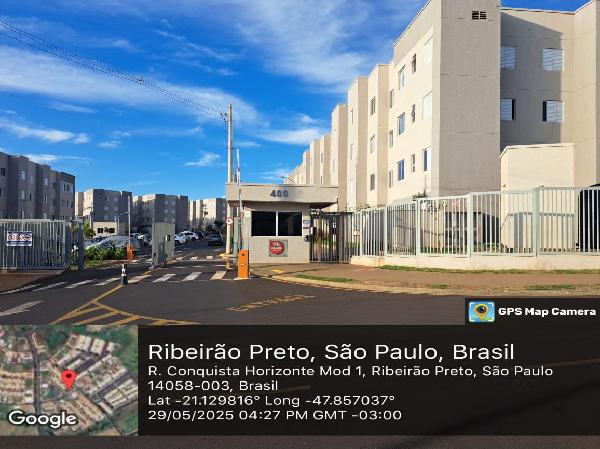 Apartamento em Ribeirão Preto, Reserva Macauba, Rua Geraldo Rinhel Sobrinho, N. 400, Apto 403, Bloco 03, SP. Área: 43.16m2