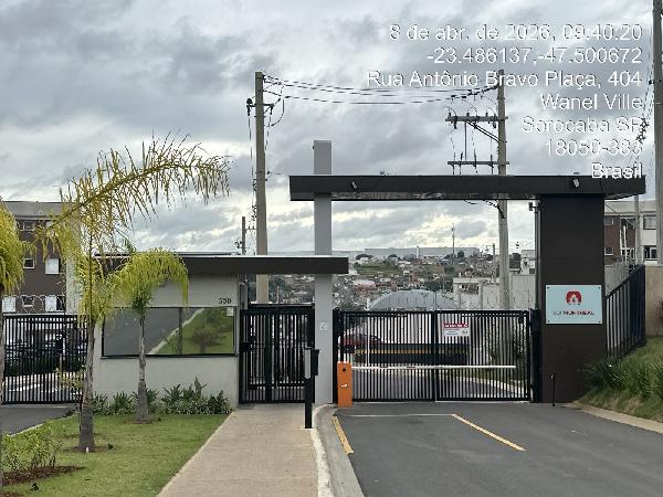 Apartamento em Sorocaba, Ipatinga, Rua Antonio Bravo Placa, N. 350, Apto 02, Terreo Bl C Torre 02, SP. Área: 44.17m2