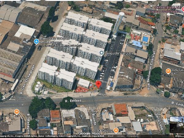 Apartamento em Rio de Janeiro, Parque Columbia, Rua Embau, N. 2000, Apto 207, Bl 03 Lt 01, RJ. Área: 41m2
