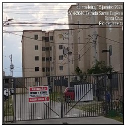 Apartamento em Rio de Janeiro, Santa Cruz, Estrada De Santa Eugenia, N. 3000, Apto 303, Bl 07, RJ. Área: 40.54m2