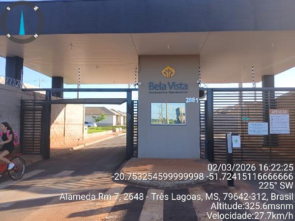 Casa em Três Lagoas, Residencial Montanini, Rua Antonio Estevam Leal, N. Sn, Cs 02 Terrea Setor I Faz Tres Lagoas, MS. Área: 47.08m2