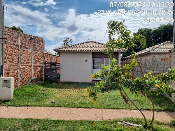 Casa em Catanduva, Residencial Nova Catanduva Iii, Avenida Da Fraternidade, N. 327, Lt 6 Qd 18, SP. Área: 43.85m2