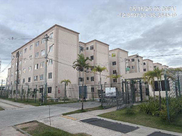 Apartamento em Salvador, Areia Branca, Rua Viver Areia Branca, N. 235, Apto 204, Bl 10 3° Pav, BA. Área: 40.53m2
