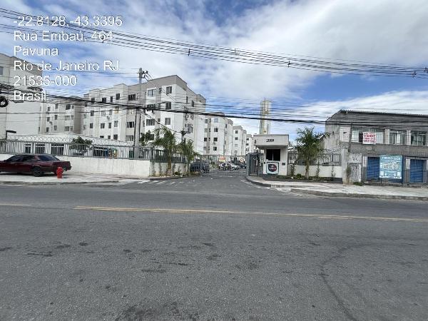 Apartamento em Rio de Janeiro, Parque Columbia, Rua Embau, N. 2000, Apto 212, Bl 02, RJ. Área: 41m2