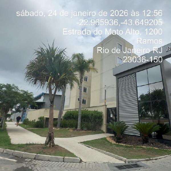 Apartamento em Rio de Janeiro, Guaratiba, Rua Aloes, N. 251, Apto 502, Bl 07, RJ. Área: 41m2