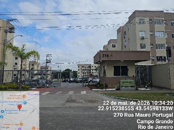 Apartamento em Rio de Janeiro, Campo Grande, Rua Mauro Portugal, N. 270, Apto 304, Bl 04, RJ. Área: 41.19m2
