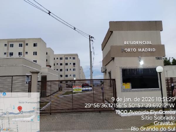 Apartamento em Gravataí, Dona Mercedes, Avenida Ely Correa, N. 1960, Apto 402, Bl 09 Vaga 77, RS. Área: 38.4m2