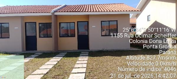 Casa em Ponta Grossa, Colonia Dona Luiza, Rua Helena Spinardi De Mario, N. 144, Cs 34 Lt 23 Qd 07, PR. Área: 42.34m2