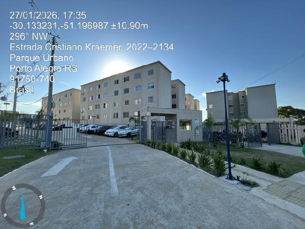 Apartamento em Porto Alegre, Campo Novo, Estrada Cristiano Kraemer, N. 2021, Apto 403, Bl 03, RS. Área: 41.19m2