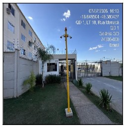Apartamento em Goiânia, Loteamento Agua Azul, Rua Manaca, N. Sn, Apto 104, Bl 06 Rua Manaca, GO. Área: 42.05m2