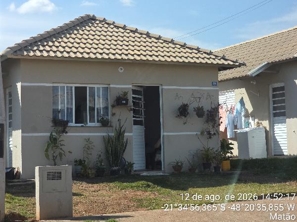 Casa em Matão, Residencial Vila Florida, Rua Mario Portapilla Antiga Rua Sete, N. 69, Lt 39 Qd P, SP. Área: 44.82m2 Casa em Matão, Residencial Vila Florida, Rua Mario Portapilla Antiga Rua Sete, N. 69, Lt 39 Qd P, SP. Área: 44.82m2