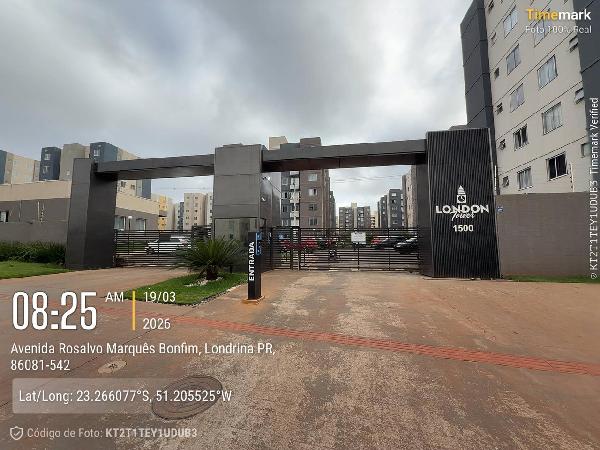 Apartamento em Londrina, Jardim Maria Celina, Avenida Giocondo Maturi, N. 1500, Apto 102, Bl 09, PR. Área: 42.38m2