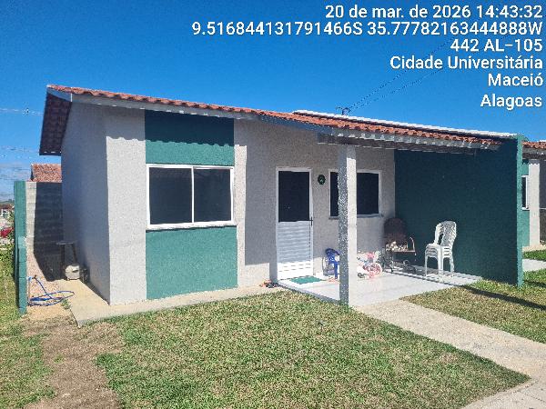 Casa em Maceió, Cidade Universitßria, Rodovia Al 105, N. 442, Cs 76 Qd A, AL. Área: 54.83m2