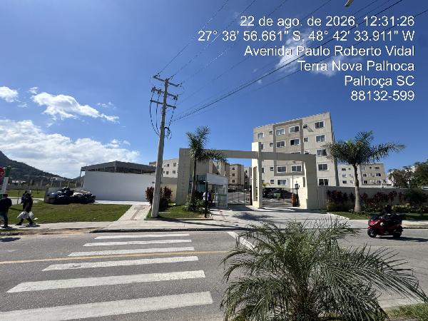 Apartamento em Palhoça, Bela Vista, Avenida Paulo Roberto Vidal, N. 2050, Apto 301, Bl 22, SC. Área: 43.8m2